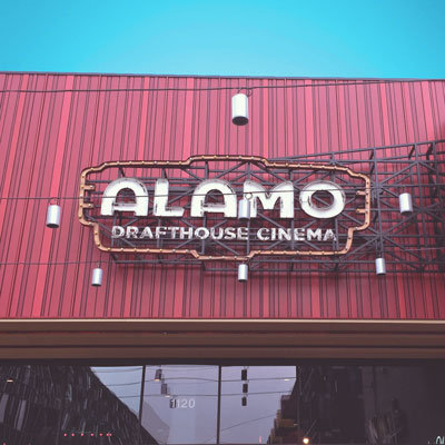Alamo Drafthouse Theater in Austin, TX.